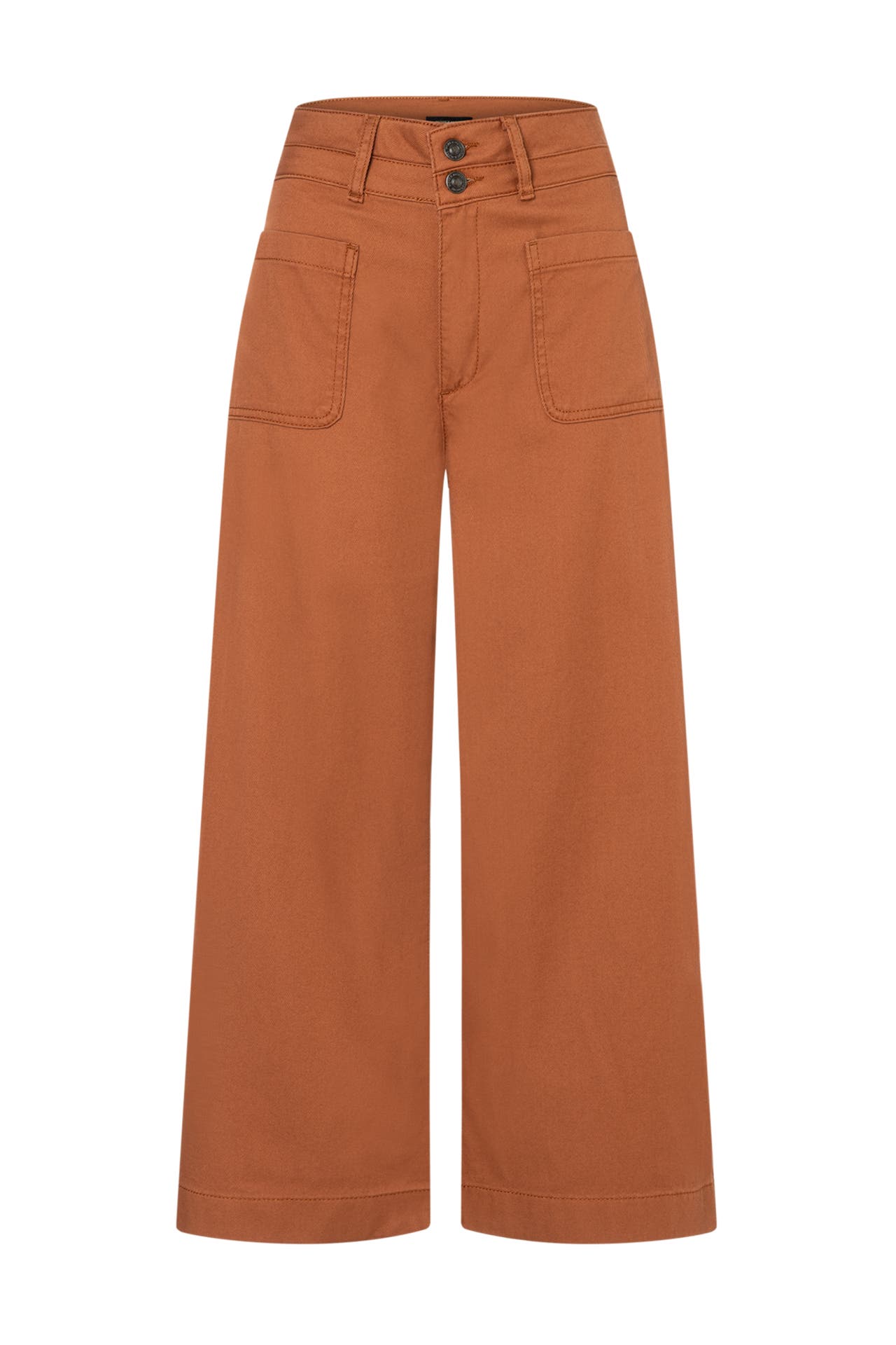 MORE & MORE Stoffhose clay brown Culotte, Bild 1
