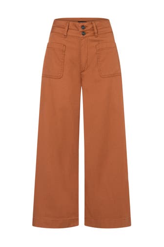 MORE & MORE Stoffhose clay brown Culotte