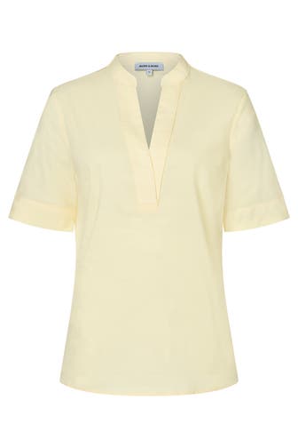 MORE & MORE Casual-Bluse yellow haze