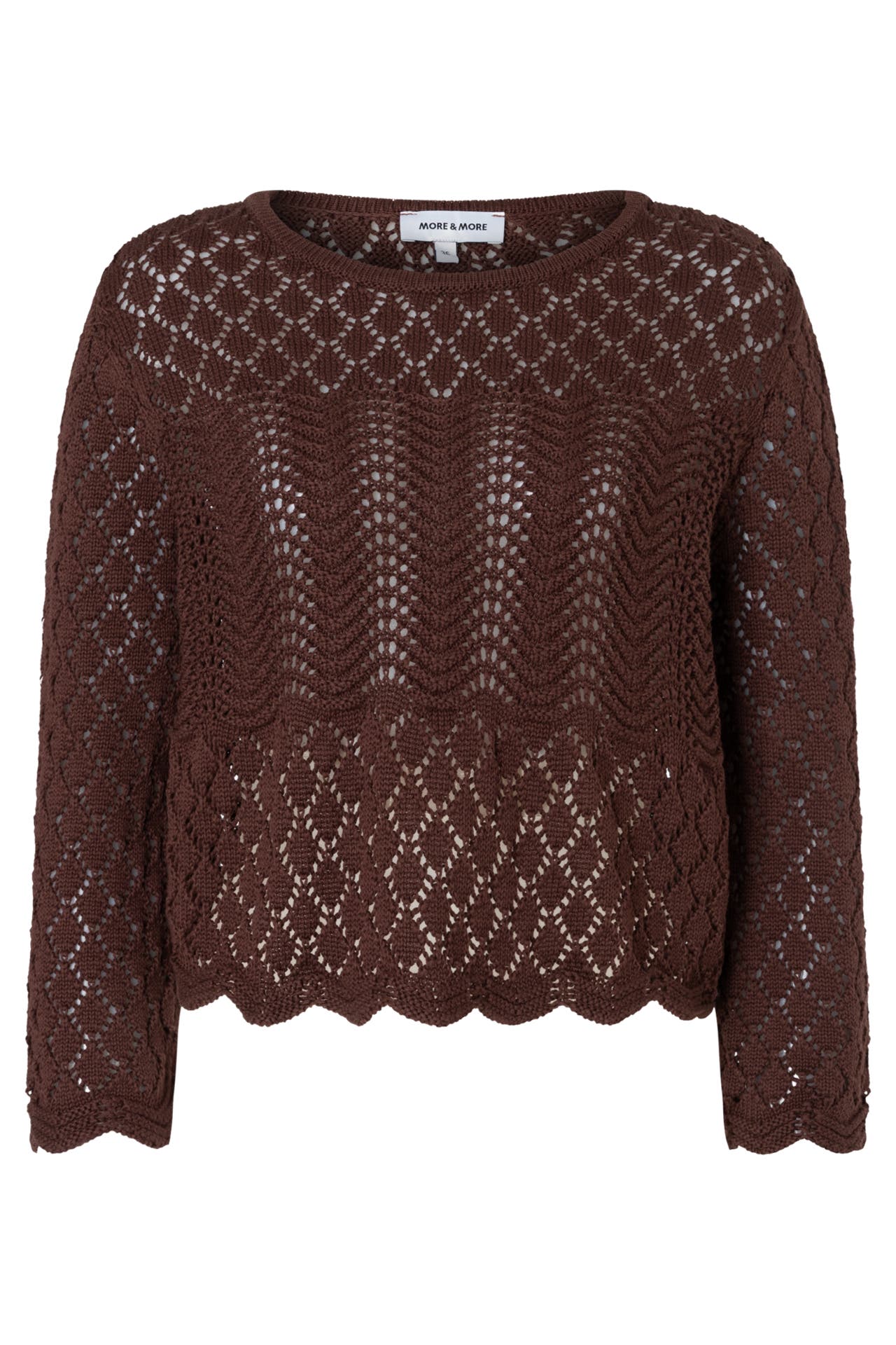 MORE & MORE Pullover chocolate, Bild 1