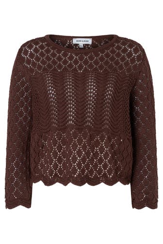MORE & MORE Pullover chocolate