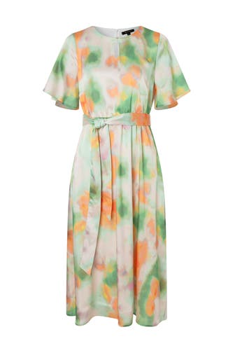 MORE & MORE Casual-Kleid aquarell flower print