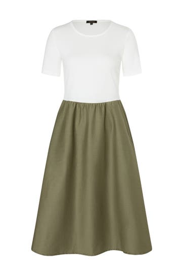 MORE & MORE Casual-Kleid tundra olive