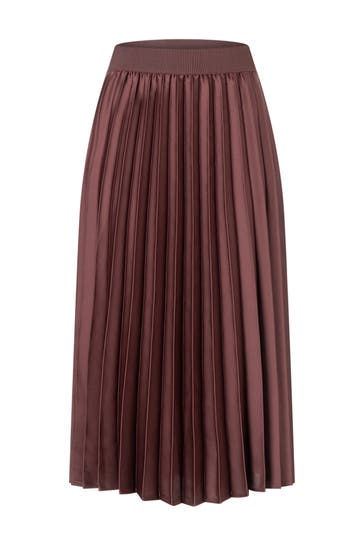 MORE & MORE Maxirock raisin brown