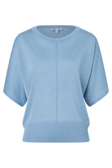MORE & MORE Pullover cashmere blue