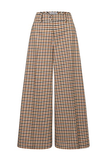 MORE & MORE Stoffhose heritage check Culotte