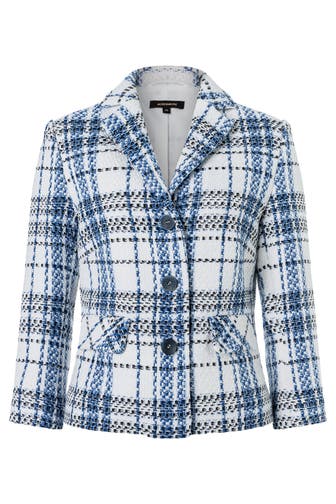 MORE & MORE Blazer check boucle