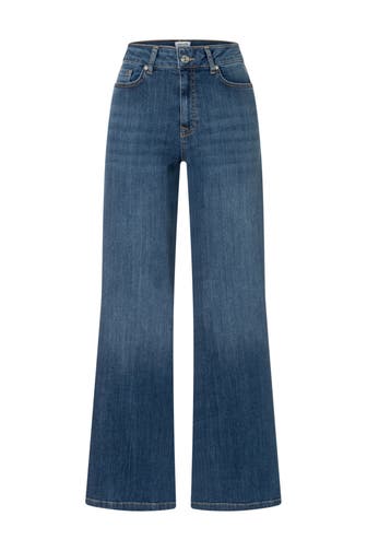 MORE & MORE Jeans middle blue denim Bootcut