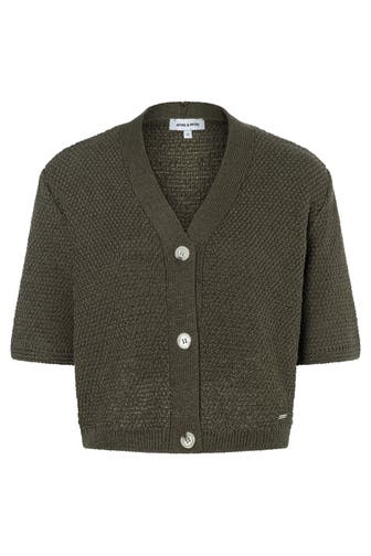 MORE & MORE Strickjacke jungle green