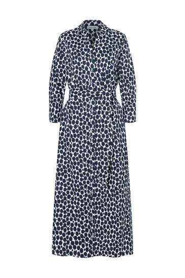 MORE & MORE Casual-Kleid marine/white