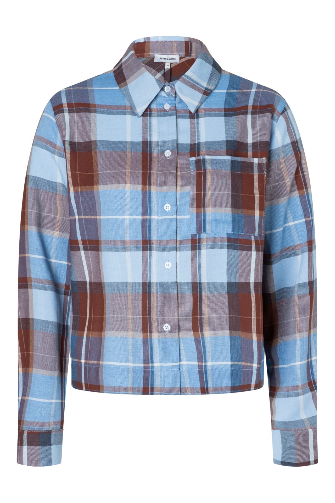 MORE & MORE Casual-Bluse big woven check, Bild 1