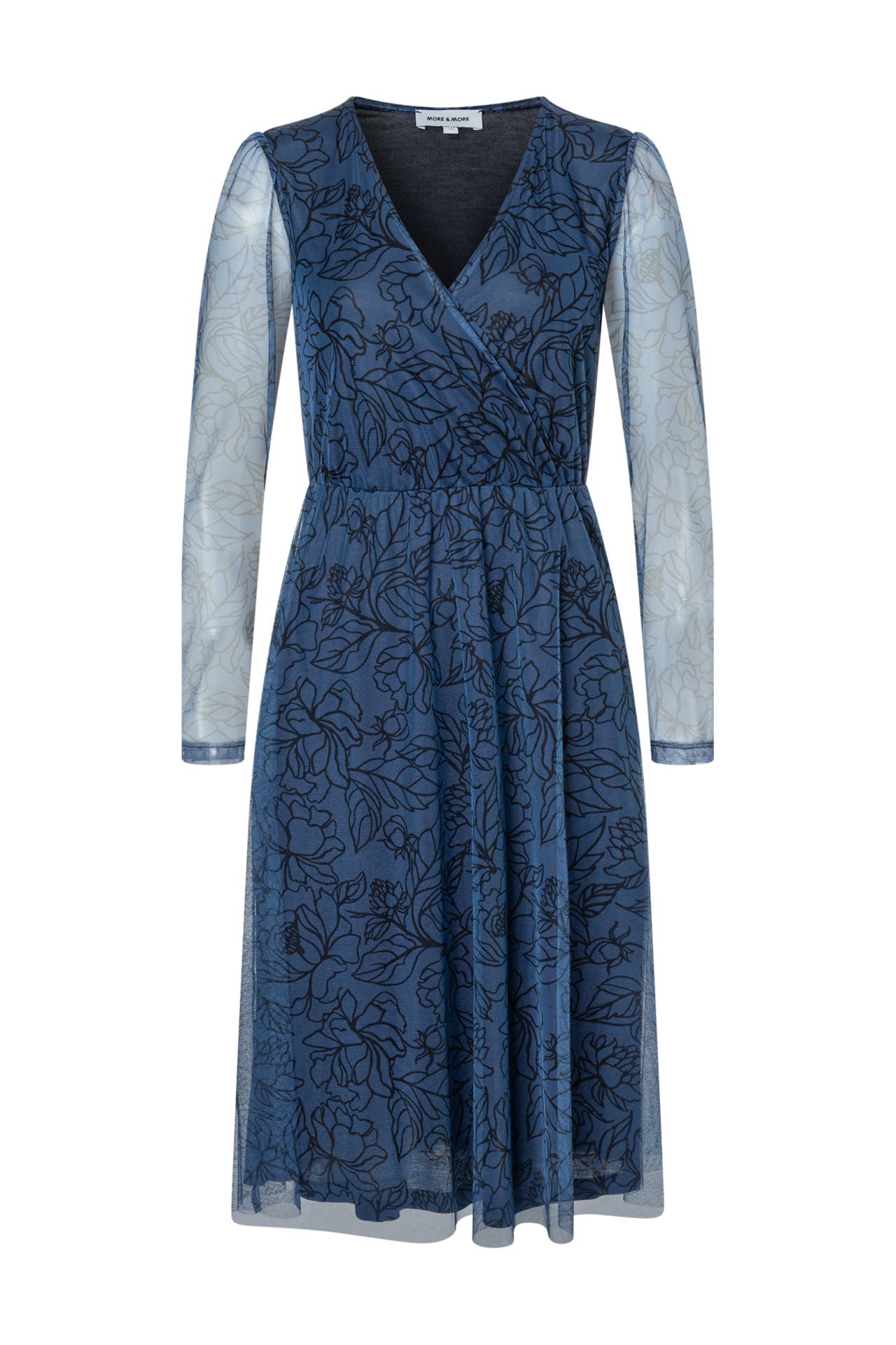 MORE & MORE Casual-Kleid flowerlines print, Bild 1