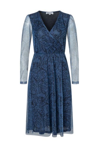 MORE & MORE Casual-Kleid flowerlines print