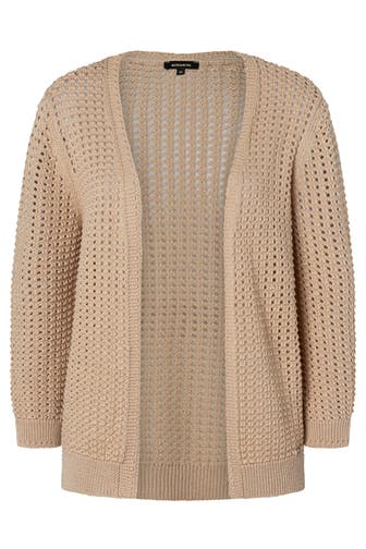MORE & MORE Strickjacke cork beige
