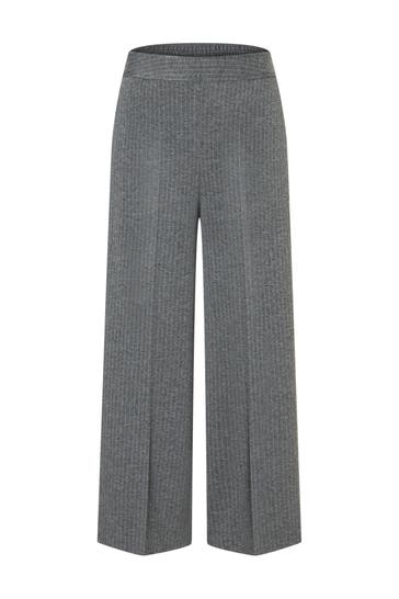 MORE & MORE Stoffhose pin stripe melange Culotte