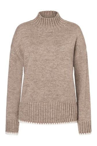 MORE & MORE Pullover taupe melange