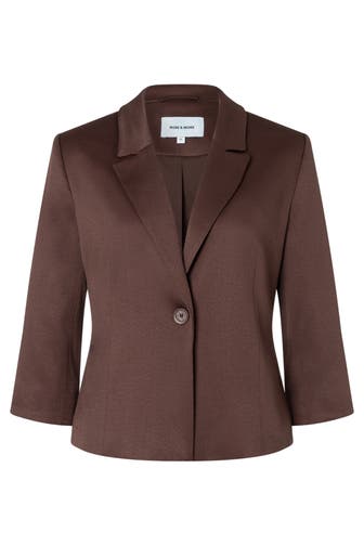MORE & MORE Blazer chocolate