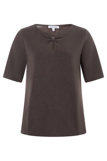 MORE & MORE T-Shirt brown