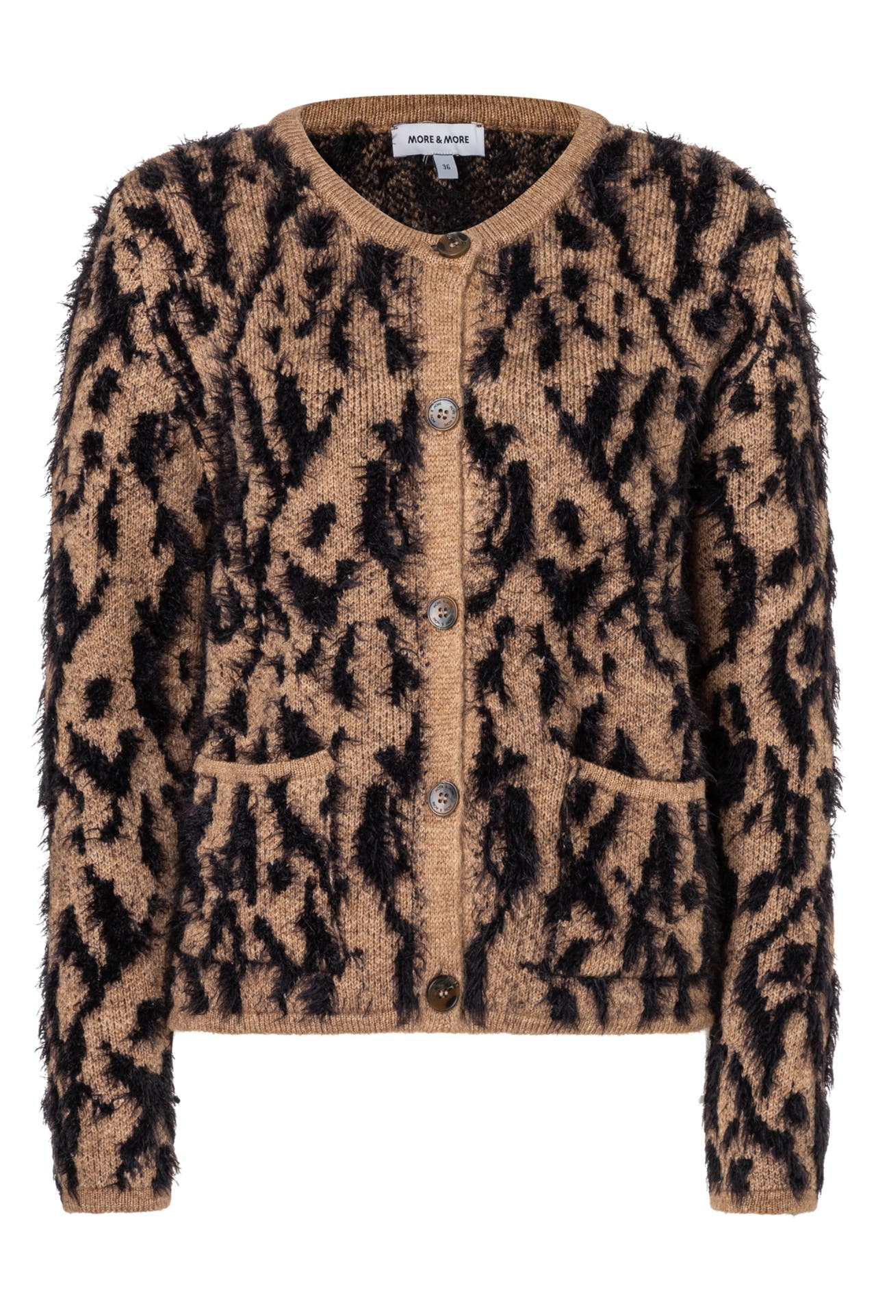 MORE & MORE Strickjacke big leo knit, Bild 1