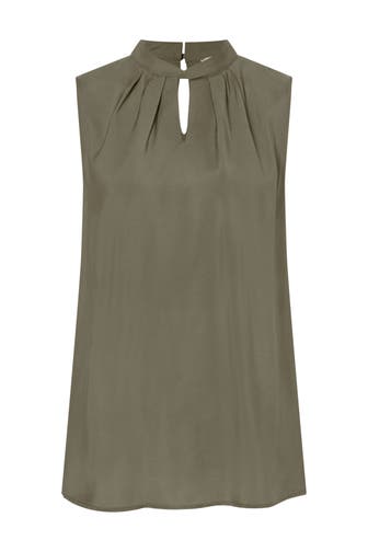 MORE & MORE Casual-Bluse jungle green