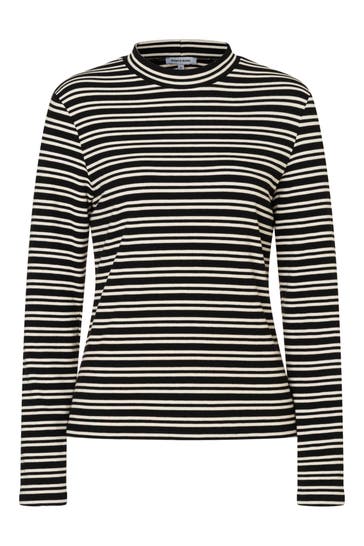 MORE & MORE T-Shirt black/offwhite