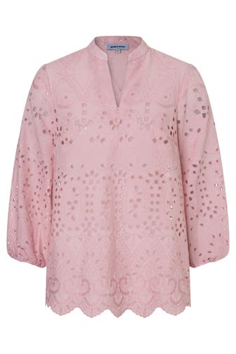 MORE & MORE Casual-Bluse new rose