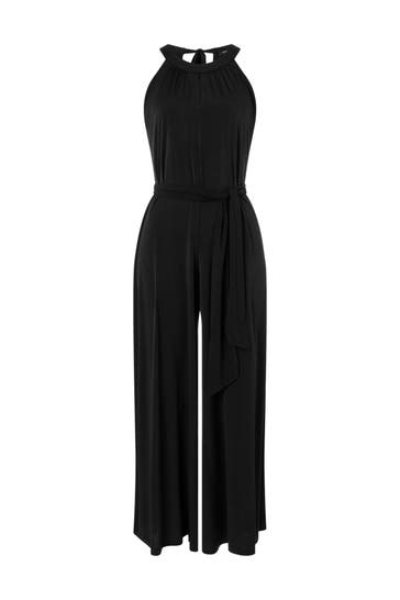 MORE & MORE Jumpsuit black Loose Fit