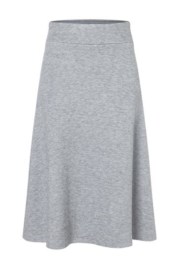 MORE & MORE Maxirock warm grey melange