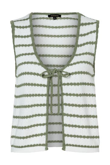 MORE & MORE Weste knitted stripes