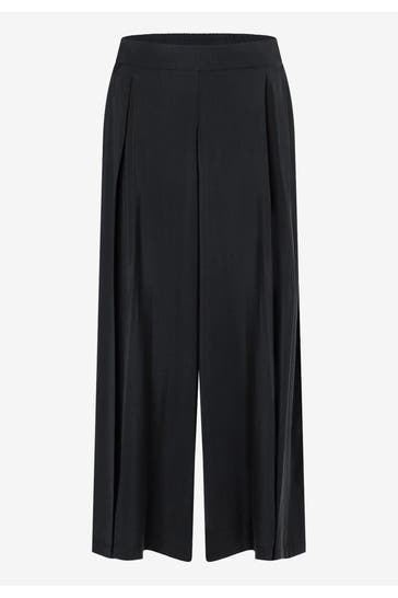 MORE & MORE Stoffhose black Culotte