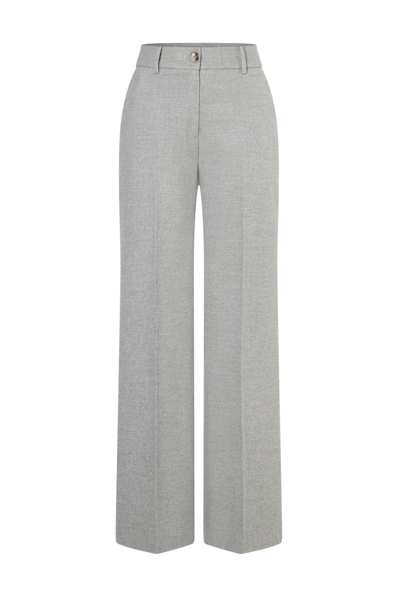MORE & MORE Stoffhose silvergrey melange Culotte, Bild 1