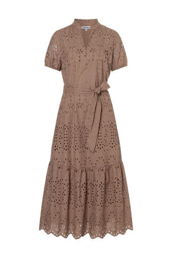 MORE & MORE Casual-Kleid ginger brown