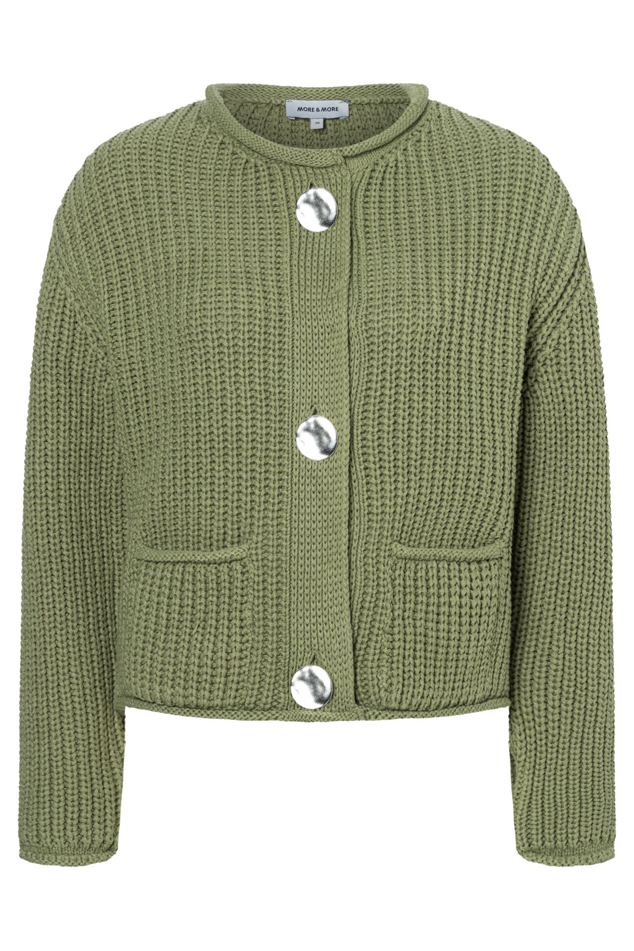 MORE & MORE Strickjacke green, Bild 1
