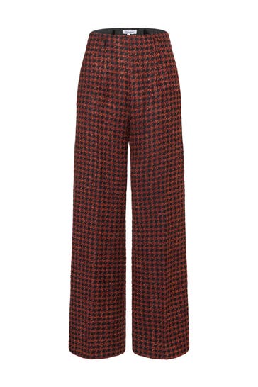 MORE & MORE Stoffhose houndstooth check Culotte