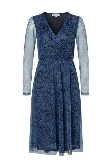 MORE & MORE Casual-Kleid flowerlines print