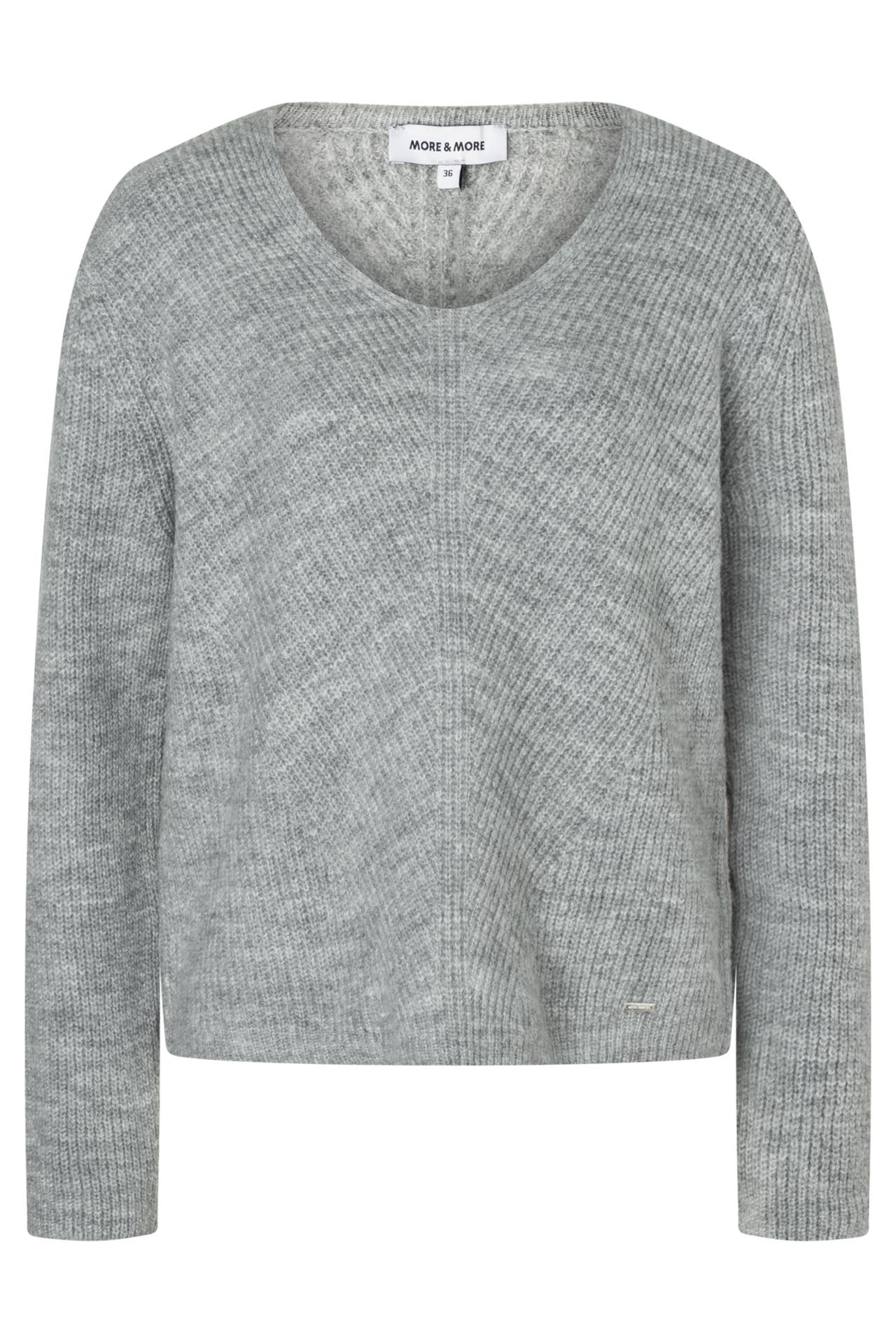 MORE & MORE Pullover silvergrey melange, Bild 1