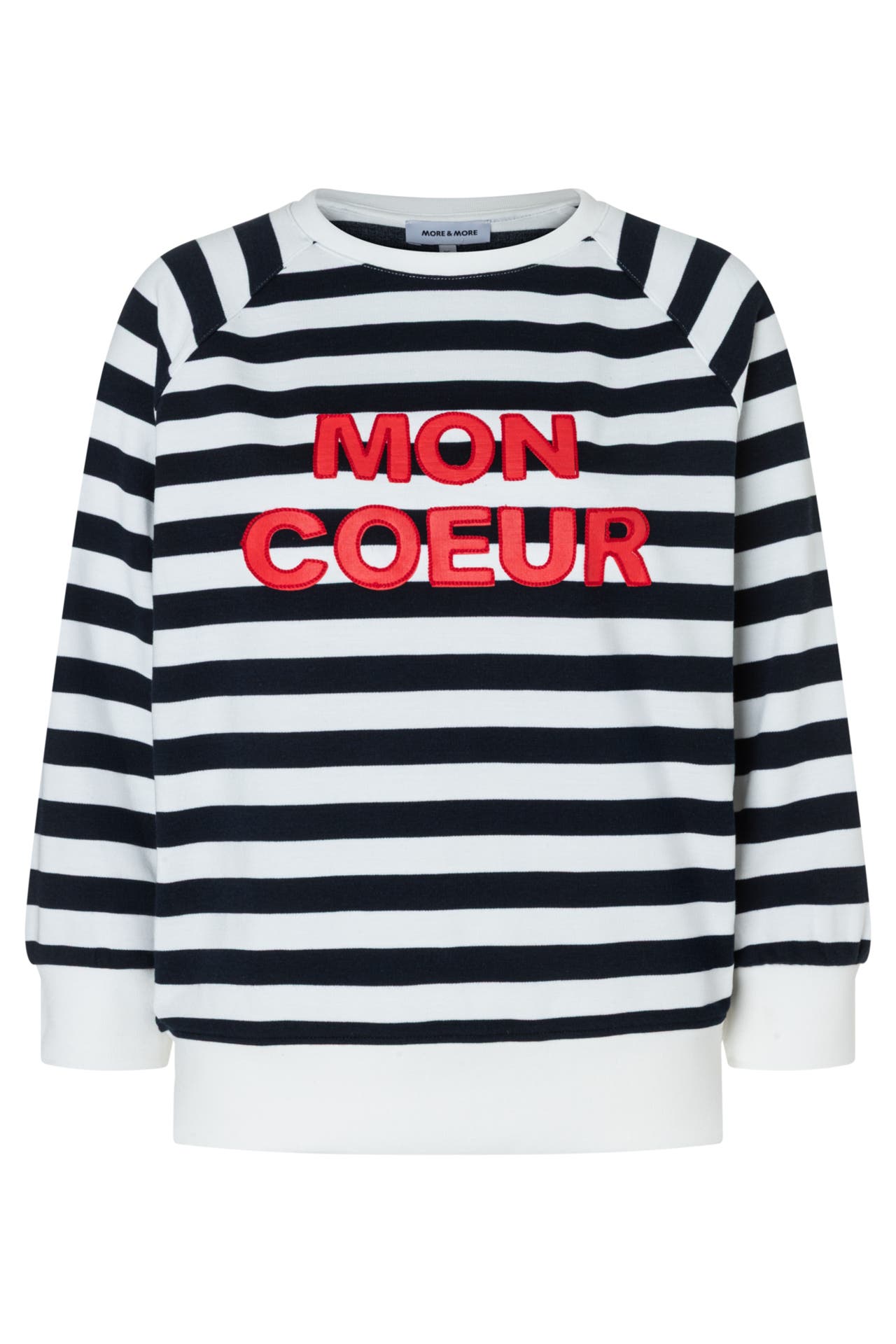 MORE & MORE Sweatshirt marine/offwhite, Bild 1