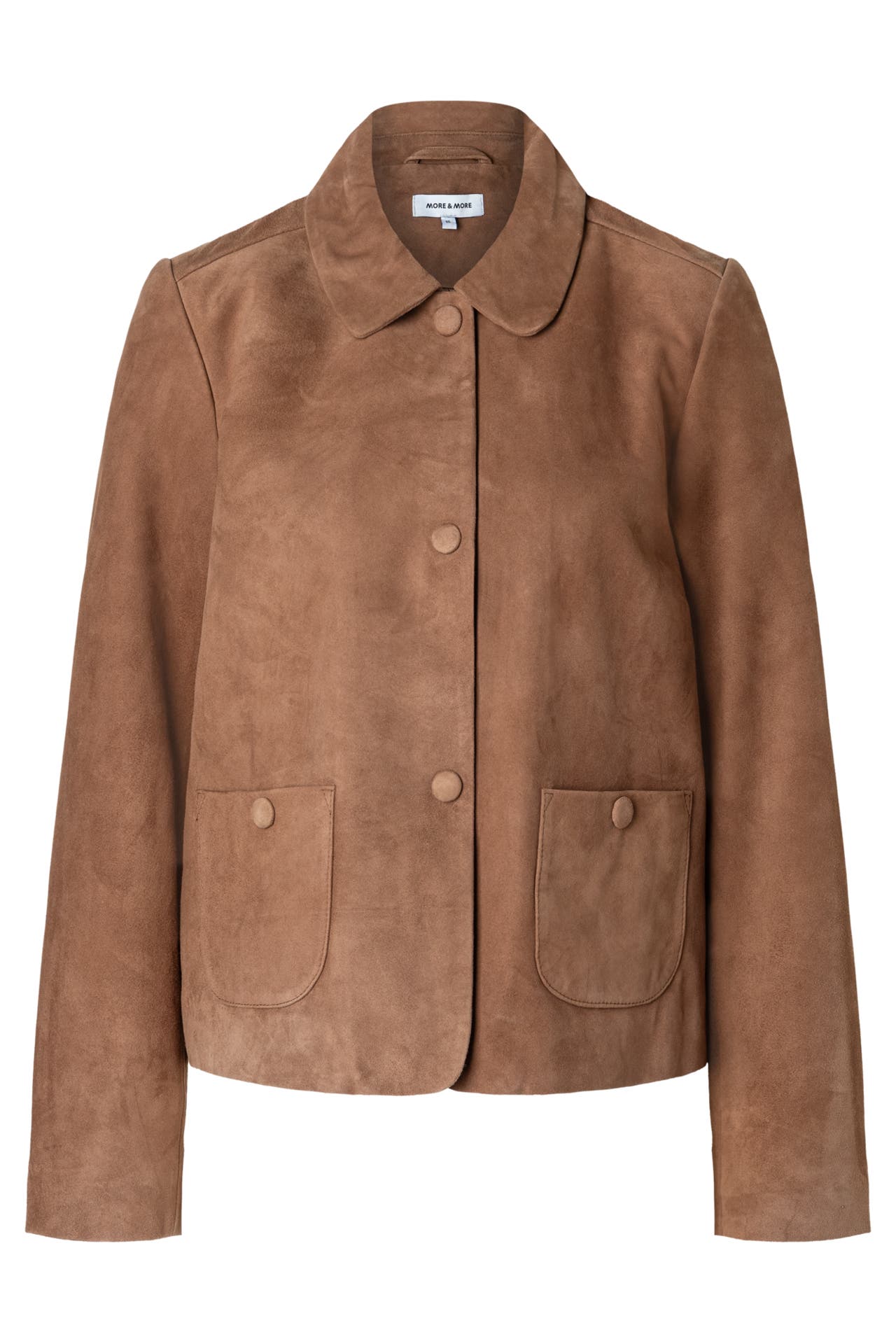 MORE & MORE Lederjacke sweet toffee, Bild 1