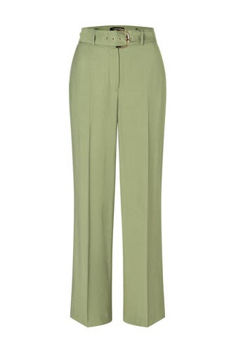 MORE & MORE Stoffhose pale olive green Culotte
