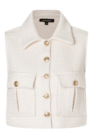 MORE & MORE Westentop off white