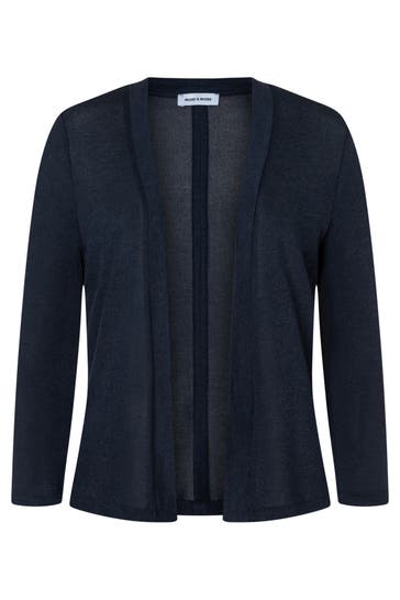 MORE & MORE Sweatjacke marine