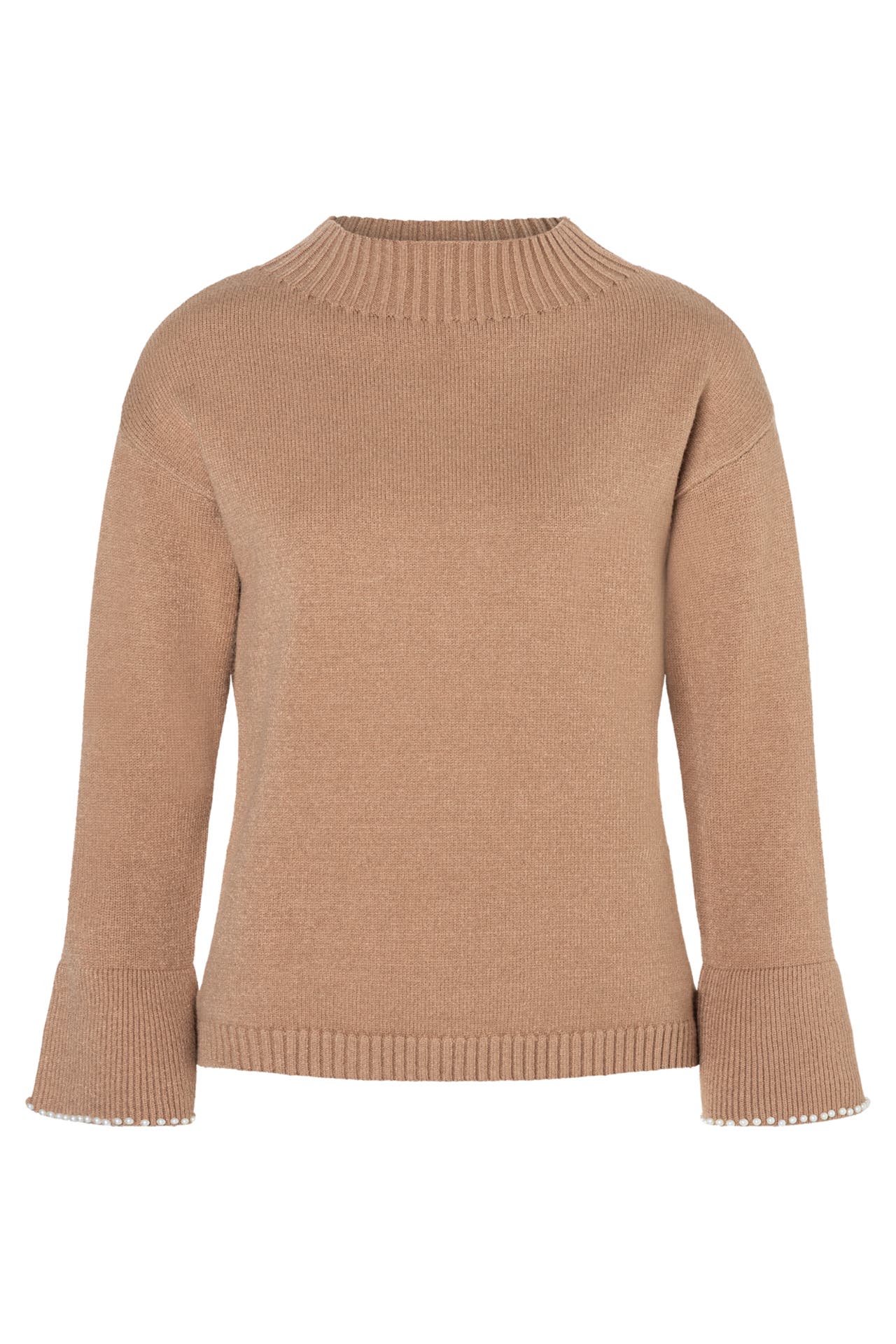 MORE & MORE Pullover warm camel, Bild 1