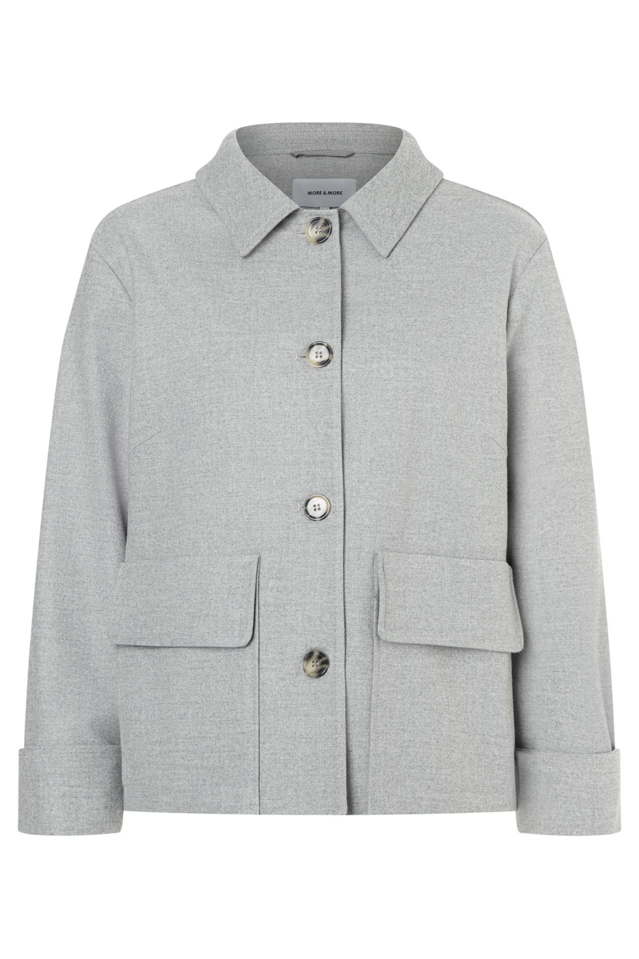 MORE & MORE Blazer silvergrey melange, Bild 1