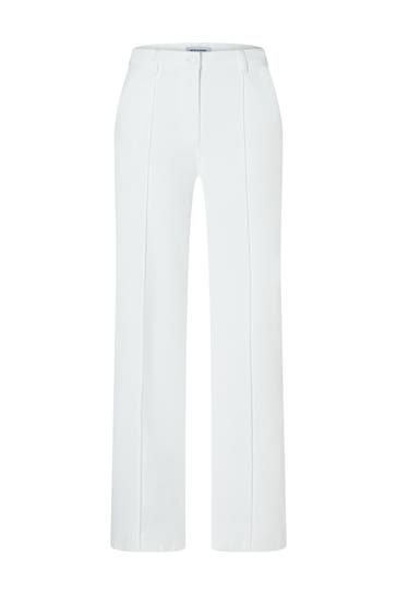 MORE & MORE Stoffhose offwhite Straight