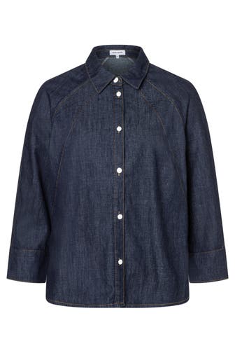 MORE & MORE Casual-Bluse denim