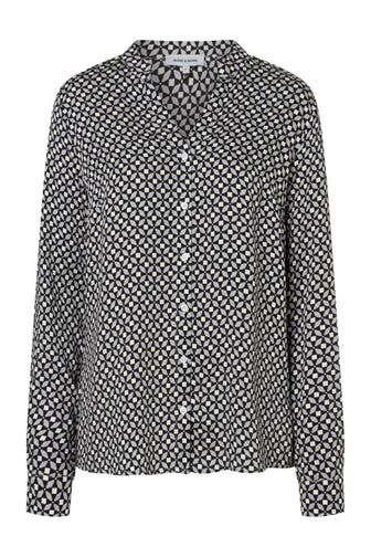 MORE & MORE Casual-Bluse modern graphical print