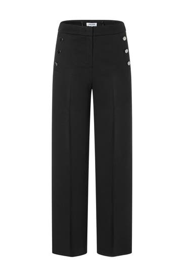 MORE & MORE Stoffhose black Culotte