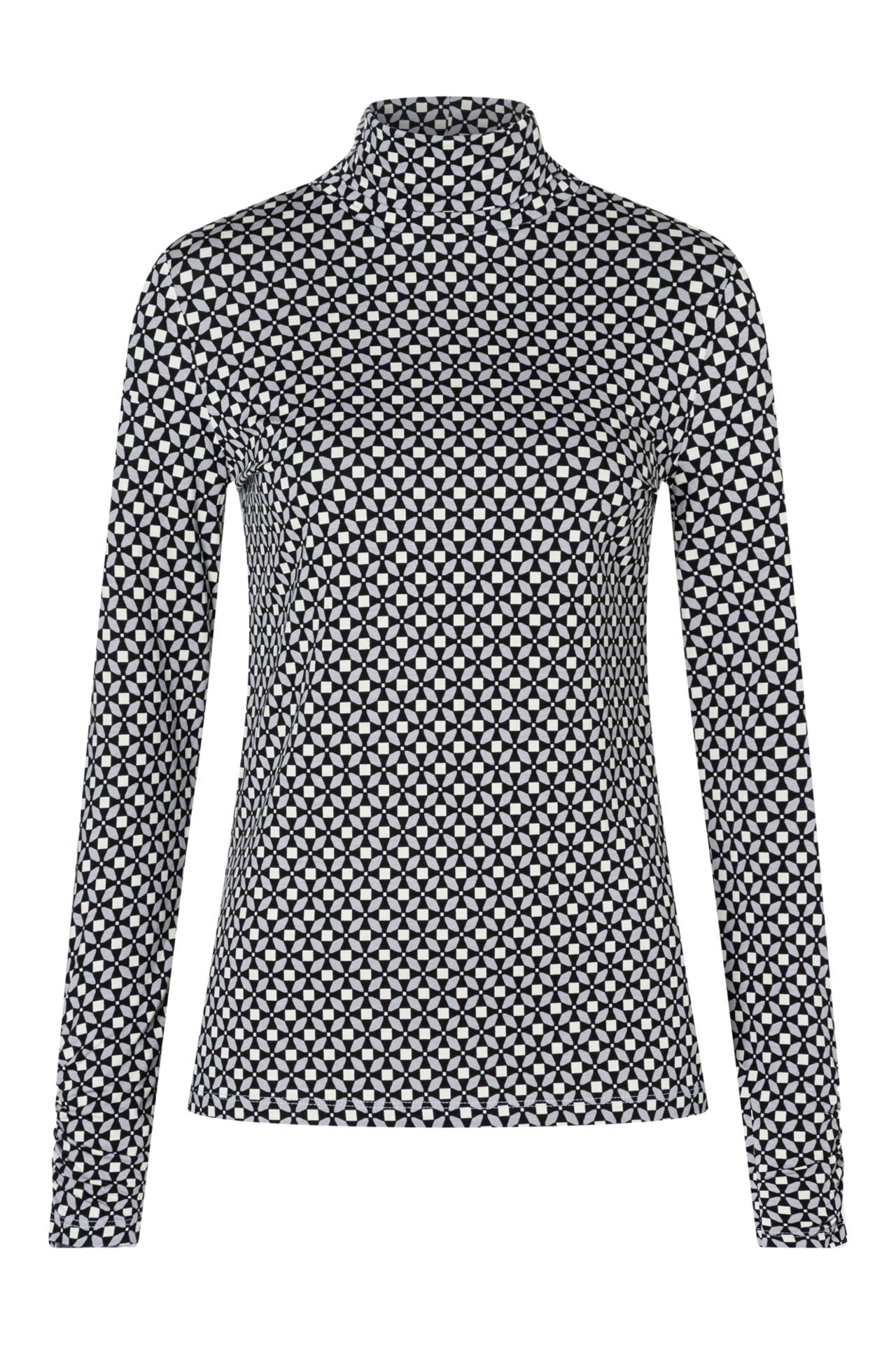 MORE & MORE Longsleeve modern graphical print, Bild 1