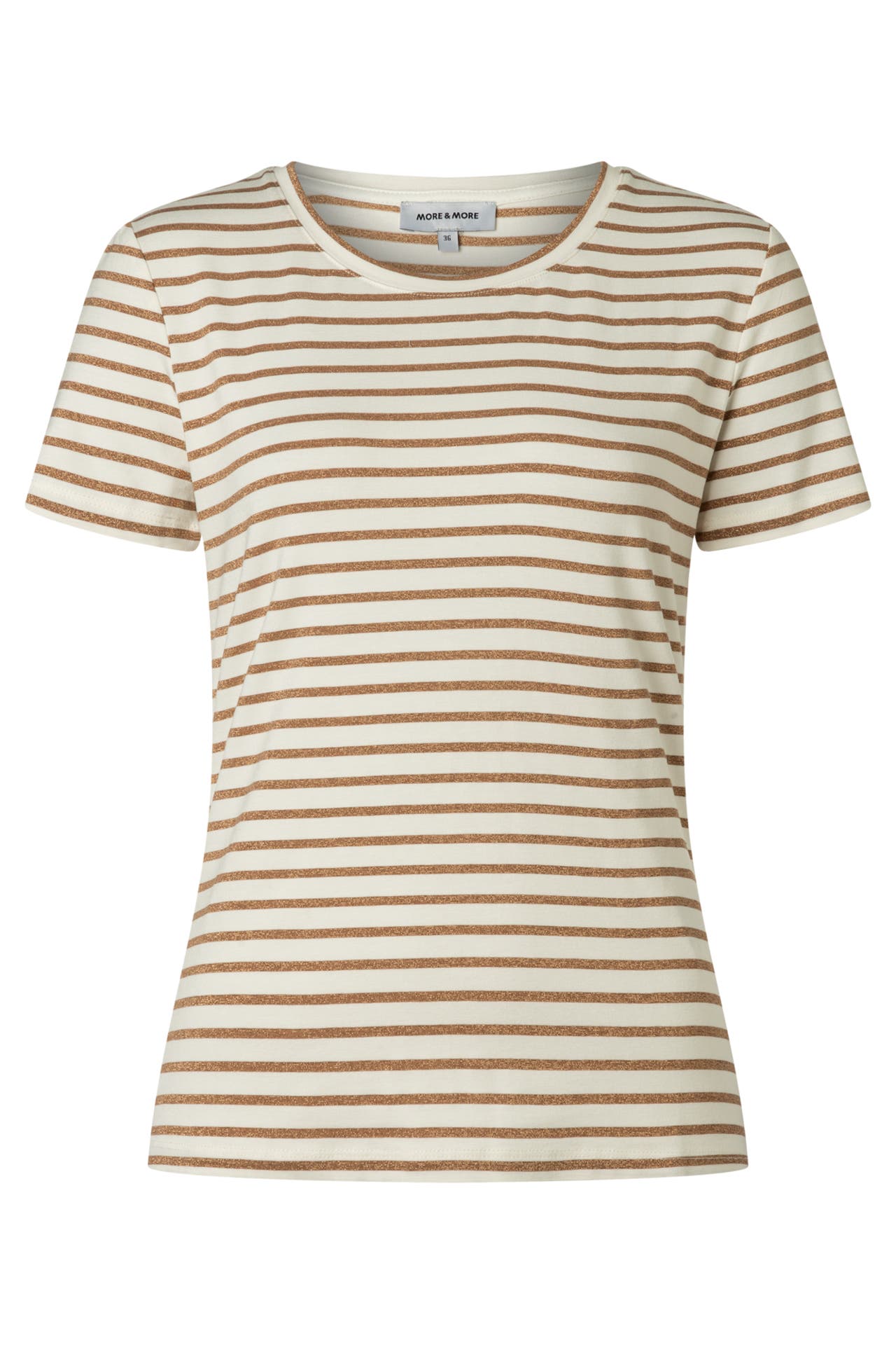 MORE & MORE T-Shirt lurex stripes, Bild 1