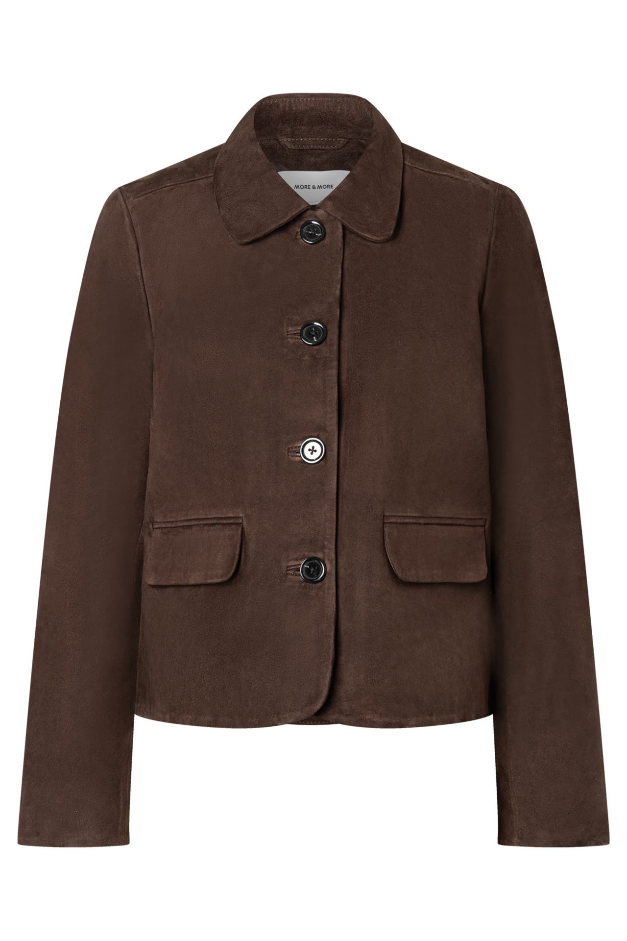 MORE & MORE Lederjacke espresso brown, Bild 1